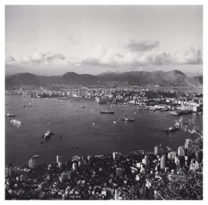 Hanna Seidel, Hong Kong View, Black and White Photograph, 1960s