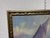 This is an Original Vintage signed Oil painting on canvas depicting a sailing ship, cutting through the ocean. The ship's...