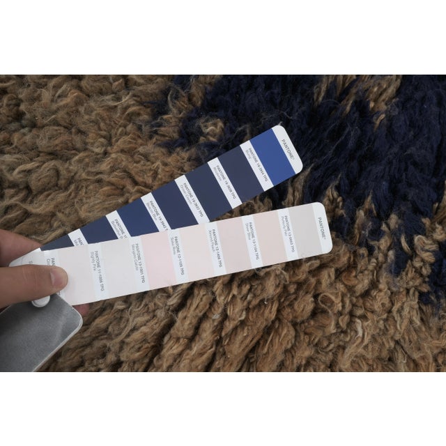 1960s Turkish Tulu Rug 3'8" X 5'6" For Sale - Image 12 of 13