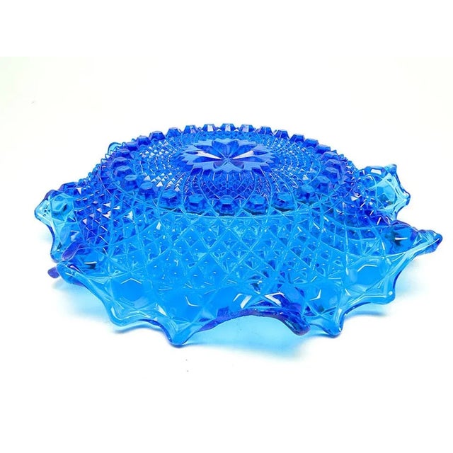 Art Nouveau Bowl from Ząbkowice Glassworks, Poland, 1950s For Sale - Image 3 of 8