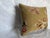 1850s Antique French Aubusson Tapestry Pillow With Handwoven Floral Motifs For Sale - Image 4 of 7