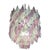 Mid-Century Pink Amethyst and Clear Poliedri Chandelier, 1960 For Sale - Image 14 of 14
