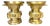 Pair of Monumental Meiji Period Gilt Metal Censors/ Vases For Sale