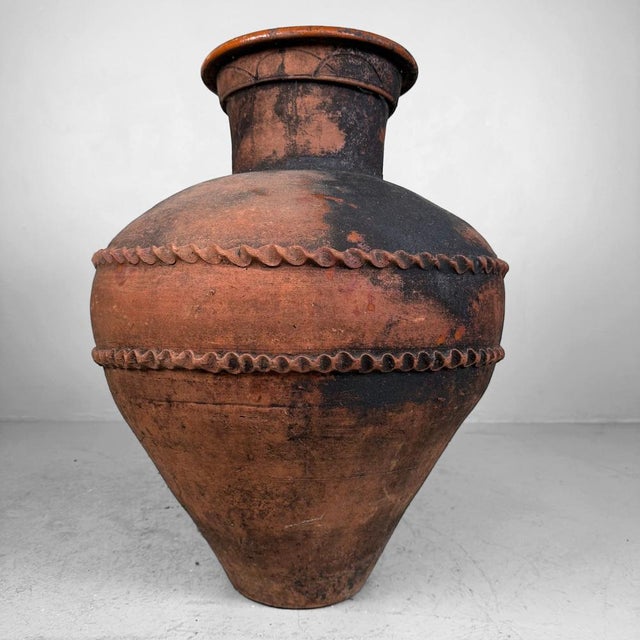 Contemporary Antique Terracotta Jar, 1890s For Sale - Image 3 of 17