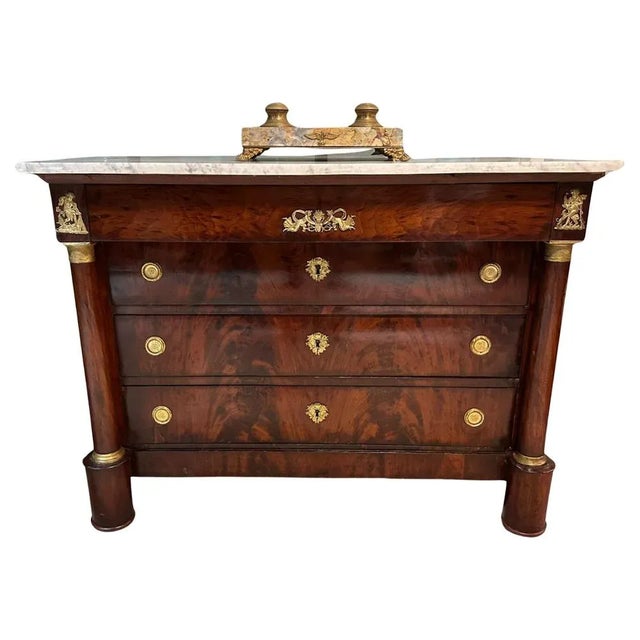 19th Century Empire Napoleon III French Dresser For Sale - Image 11 of 11