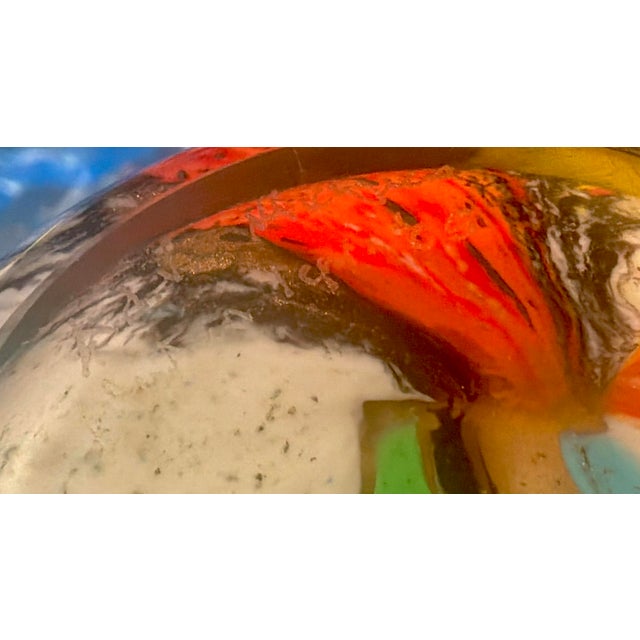 Dino Martens Oriente Murano Art Glass Vase for Aureliano Toso, 1950s For Sale - Image 13 of 14