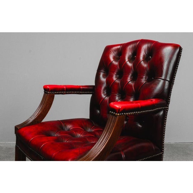 English Style Armchair in Beech For Sale - Image 14 of 18