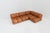 Vintage Modular Sofa in Cognac Leather, Italy, 1970s, Set of 4 For Sale - Image 9 of 9