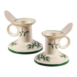Example of Spode Candle Holders