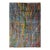 10 X 14 Contemporary Wool and Silk Rug With Multicolored Abstract Design For Sale