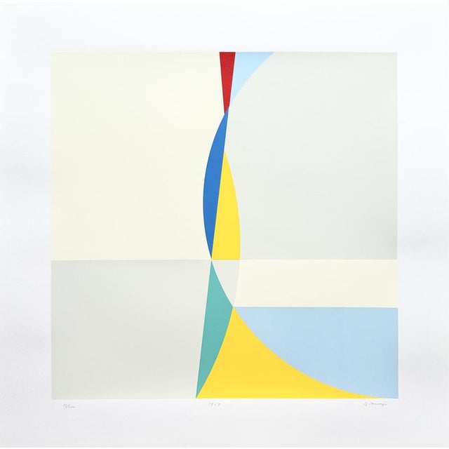 Heinrich Niemeyer, Constructivist Motive, 1927, Paper For Sale - Image 4 of 4