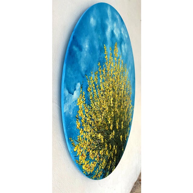 Anastasia Gklava, Flowers of Loussios, 2022, Oil on Canvas For Sale - Image 6 of 10