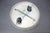 Metal Mid-Century Bubble Glass Flush Mount, Czechoslovakia, 1960s. For Sale - Image 7 of 11