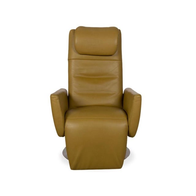 Seneca Armchair in Green Leather from Koinor For Sale - Image 18 of 18