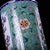 Vintage Enamel on Copper Brush Pot With Floral & Butterfly Motifs – Qing Style For Sale In Los Angeles - Image 6 of 9