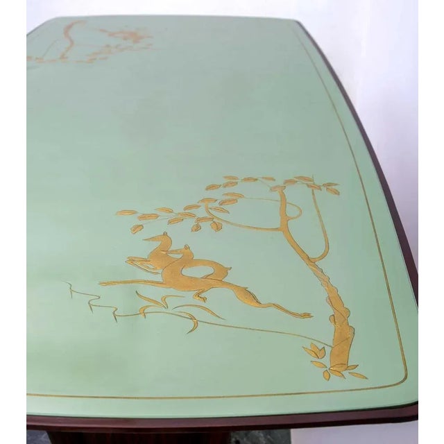 Mid-Century Modern Dinging Table by Vittorio Dassi attributed to Forzo , 1950 For Sale - Image 9 of 10