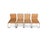 MR10 Chairs by Mies Van Der Rohe, Set of 4 For Sale - Image 4 of 10