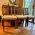 Set of 6 Kenny Ball Antique Chairs A simple, yet beautiful set of antique chairs from Kenny Ball Antiques in...