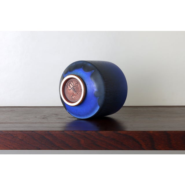 1970s Mid Century Vase by Berndt Friberg For Sale - Image 5 of 6