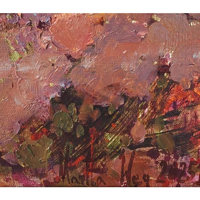 Early 21st Century Martta Weg, Autumn in Mostowka (Cycle: The Forest), Oil on Canvas, 2025 For Sale - Image 5 of 10
