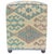 Shabby Chic Shabby Chic Kilim Handmade Ottoman For Sale - Image 3 of 10