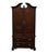 Traditional Late 20th Century Thomasville Furniture Collector's Cherry Traditional Style 43" Pediment Clothing Armoire For Sale - Image 3 of 15