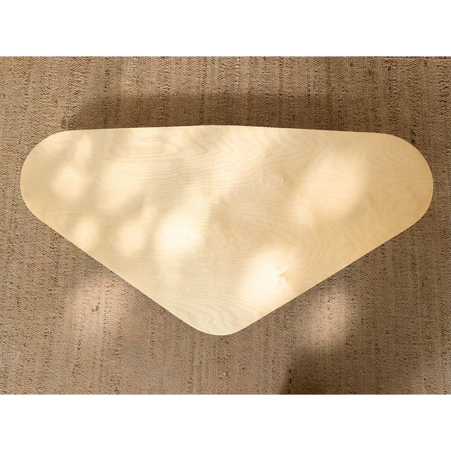 Not Yet Made - Made To Order Postmodern Style Sculptural Blonde Wood Coffee Table For Sale - Image 5 of 8