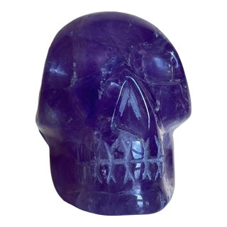 Milky Amethyst Skull For Sale