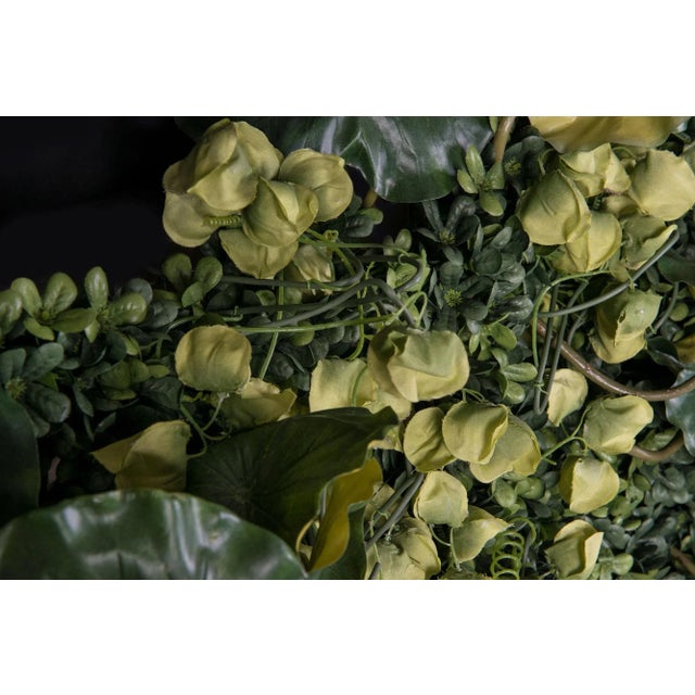 Textile Parete Vegetale Lotus Leaf Wall Panel Vertical Garden from VGnewtrend For Sale - Image 7 of 8