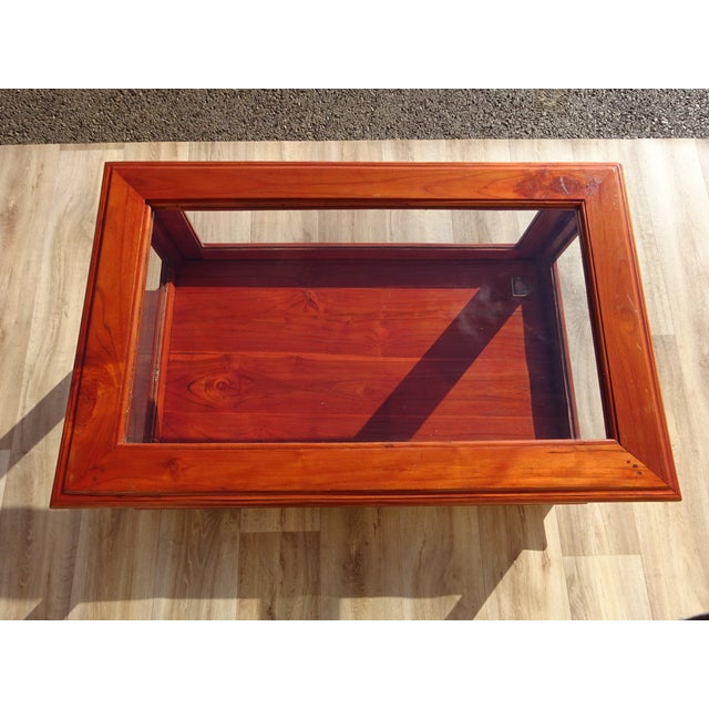 Display Cabinet with Exotic Wood Structure For Sale - Image 5 of 18