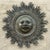 Late 20th Century Vintage Boho Monumental Patinated Cast Aluminum Sun Wall Sculpture For Sale - Image 5 of 9