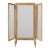 19th Century French Oak Floor Mirror For Sale