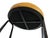 Metal Tufted Nubuck Leather Counter Stool For Sale - Image 7 of 9
