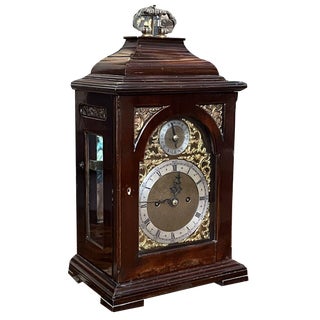Twin Fusee Bracket Clock For Sale