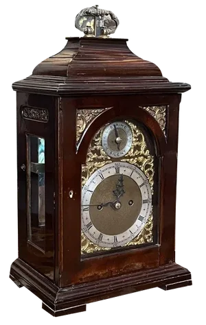 Twin Fusee Bracket Clock
