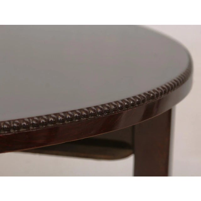 Vintage Art Deco Nesting Walnut Tables C1930s, Set of 5 For Sale - Image 10 of 12