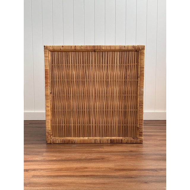 Vintage Woven Rattan Chest of Drawers For Sale - Image 15 of 18