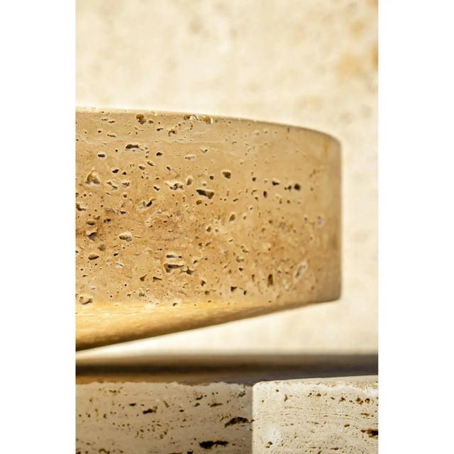 Swing Marble Serving Bowl by Essenzia For Sale - Image 4 of 8