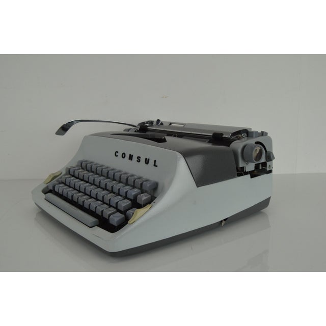 1960s Mid-Century Typewriter from Consul, 1960s For Sale - Image 5 of 15