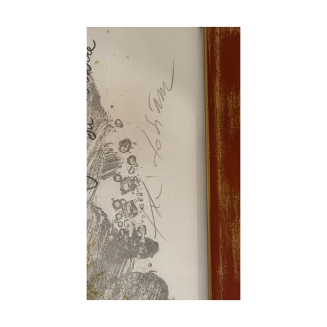 Theo Tobiasse “Rachel” — 1984 Limited-Edition Lithograph For Sale - Image 4 of 12