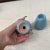 Pair or 1970s Blue Frankoma Lazy Bones Ceramic Candlestick Holders For Sale In Atlanta - Image 6 of 6