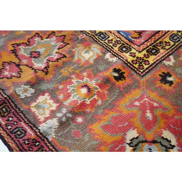 Vintage European Wave Rug 8'11'' x 15'6'' For Sale - Image 4 of 11