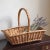 Farmhouse Vintage French Country Style Gathering Basket For Sale - Image 3 of 11