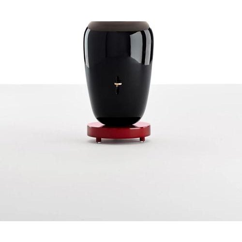 Not Yet Made - Made To Order Ceramic and Glass Chinoz Table Lamp with Black-Burgundy Base by Jaime Hayan for Parachilna For Sale - Image 5 of 13