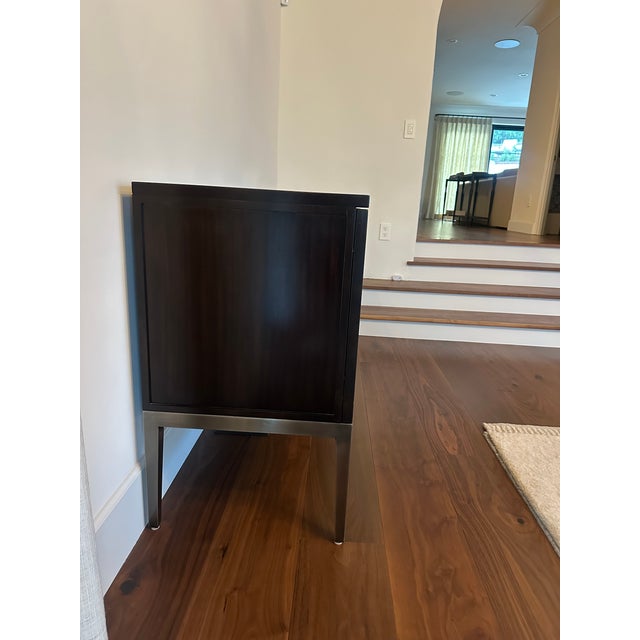 Gemstone Bernhardt Jet Set Sideboard in Caviar For Sale - Image 7 of 16