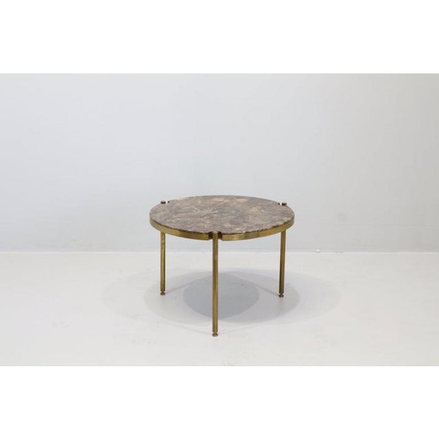 Occasional Table in Emperador Marble by Osvaldo Borsani, 1960 For Sale - Image 6 of 15