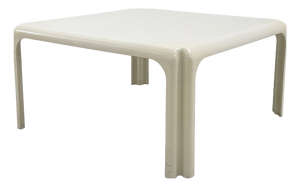 White Arcadia Coffee Table by Vico Magistretti for Artemide, 1970s