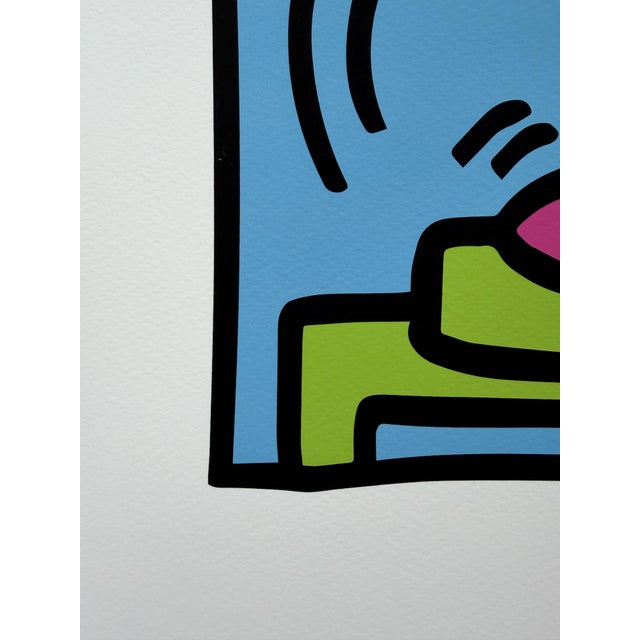 Early 21st Century Keith Haring, Untitled (Dj) 1983, 2000s, Paper For Sale - Image 5 of 8