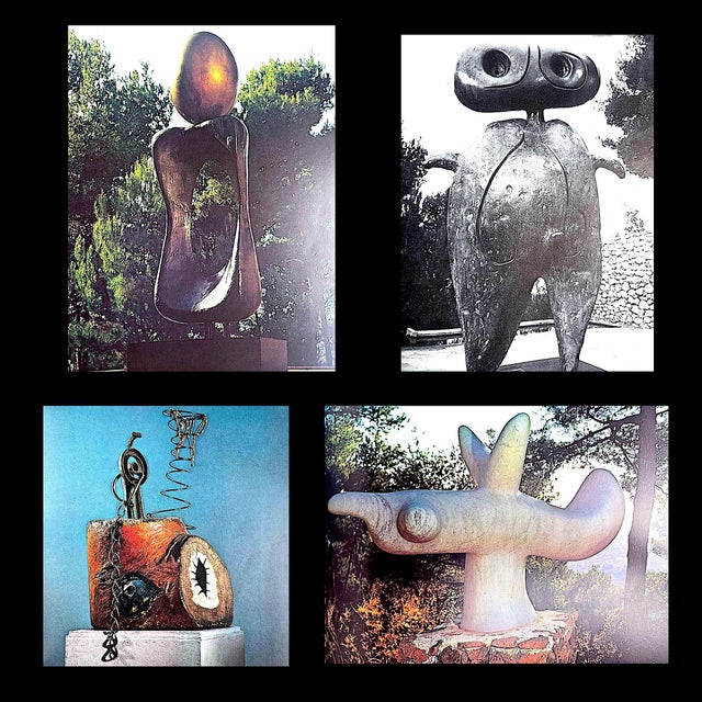 1974 1st Edition Art Book, "Miro Sculpture (1893-1993)", by Alain Jouffroy and Joan Teixidor, Includes 2 Original Lithographs For Sale - Image 13 of 16