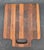 Mid 20th Century Danish Staved Teak Wood Charcuterie & Cheese Board For Sale - Image 10 of 11
